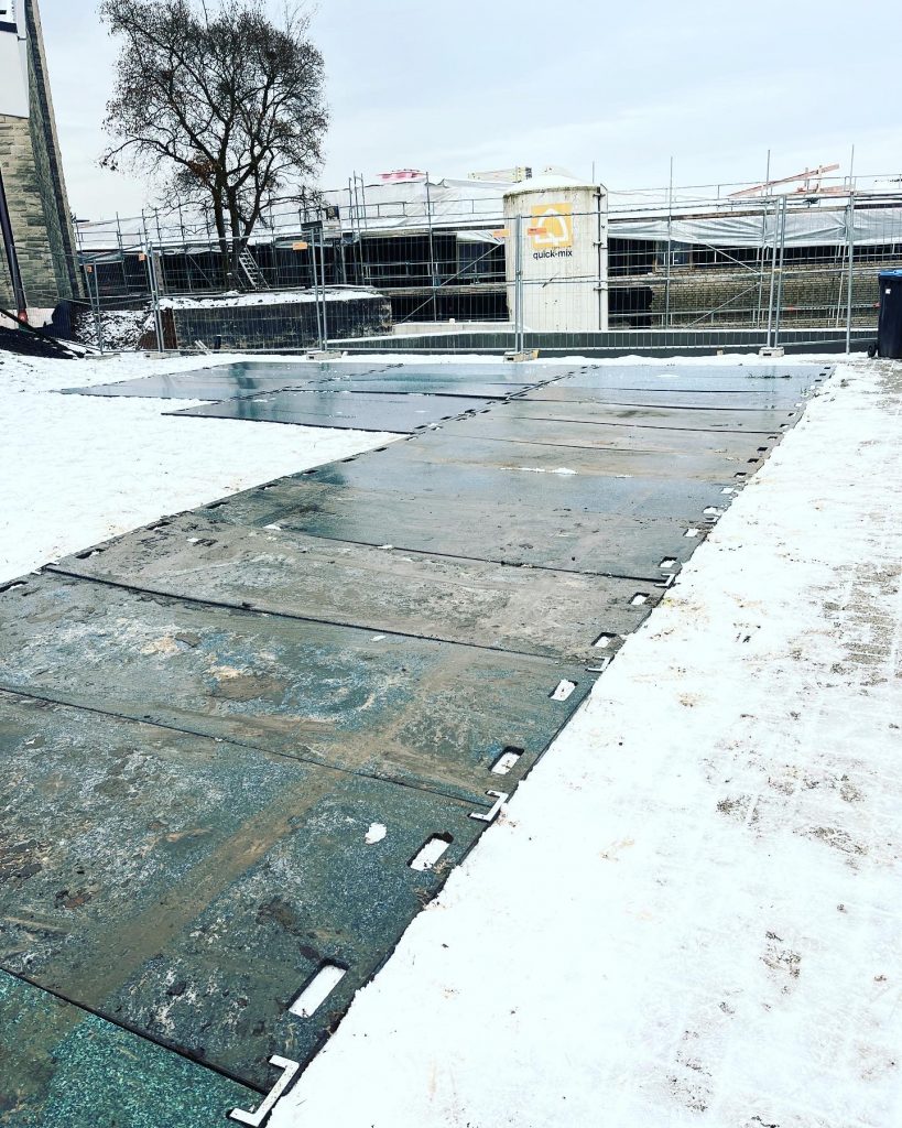 Mobile Baustraße / Mobile Fahrstraße / Wiesenschutz / Sandkipper / Schotterweg