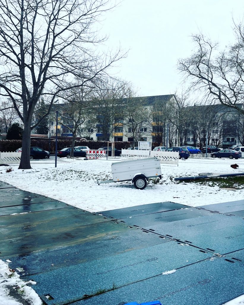 Mobile Baustraße / Mobile Fahrstraße / Wiesenschutz / Sandkipper / Schotterweg