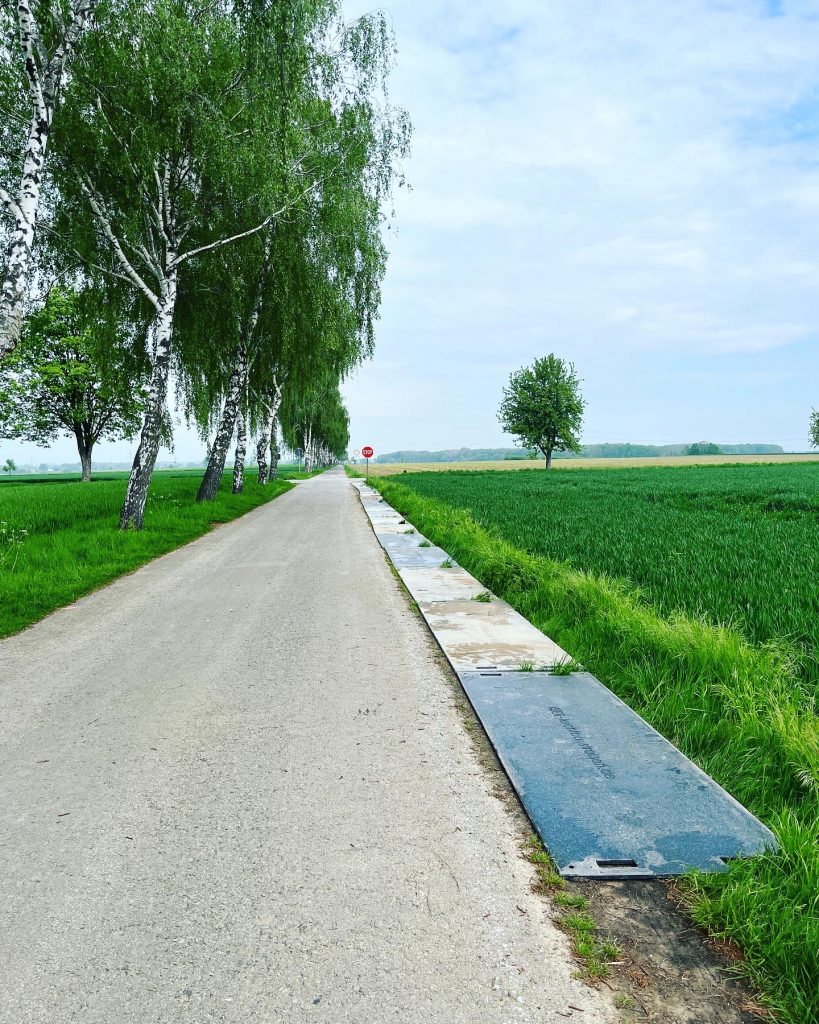 Spurverbreiterung für Windpark