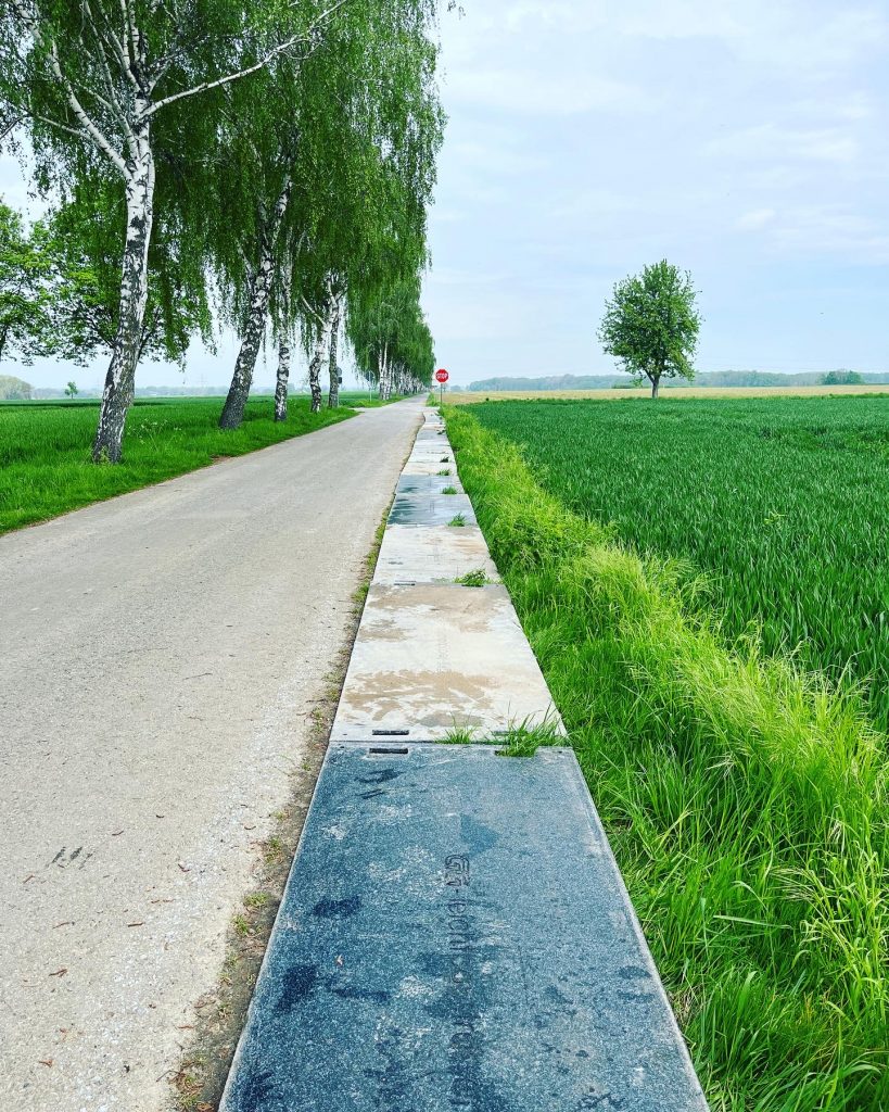 Spurverbreiterung für Windpark